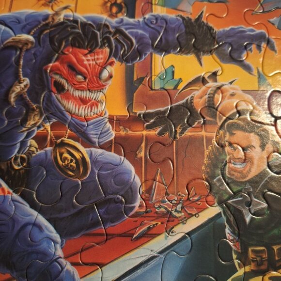 Small Soldiers 1998 Puzzle Kids 90s Millennial Complete 60 Pieces Hero Villian - Picture 8 of 11